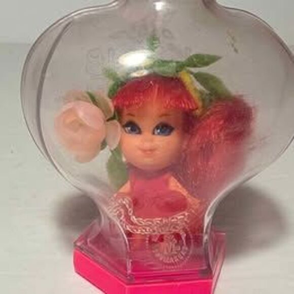 Liddle Kiddle Kologne Rose Bud Doll & Bottle Vintage - Picture 7 of 8